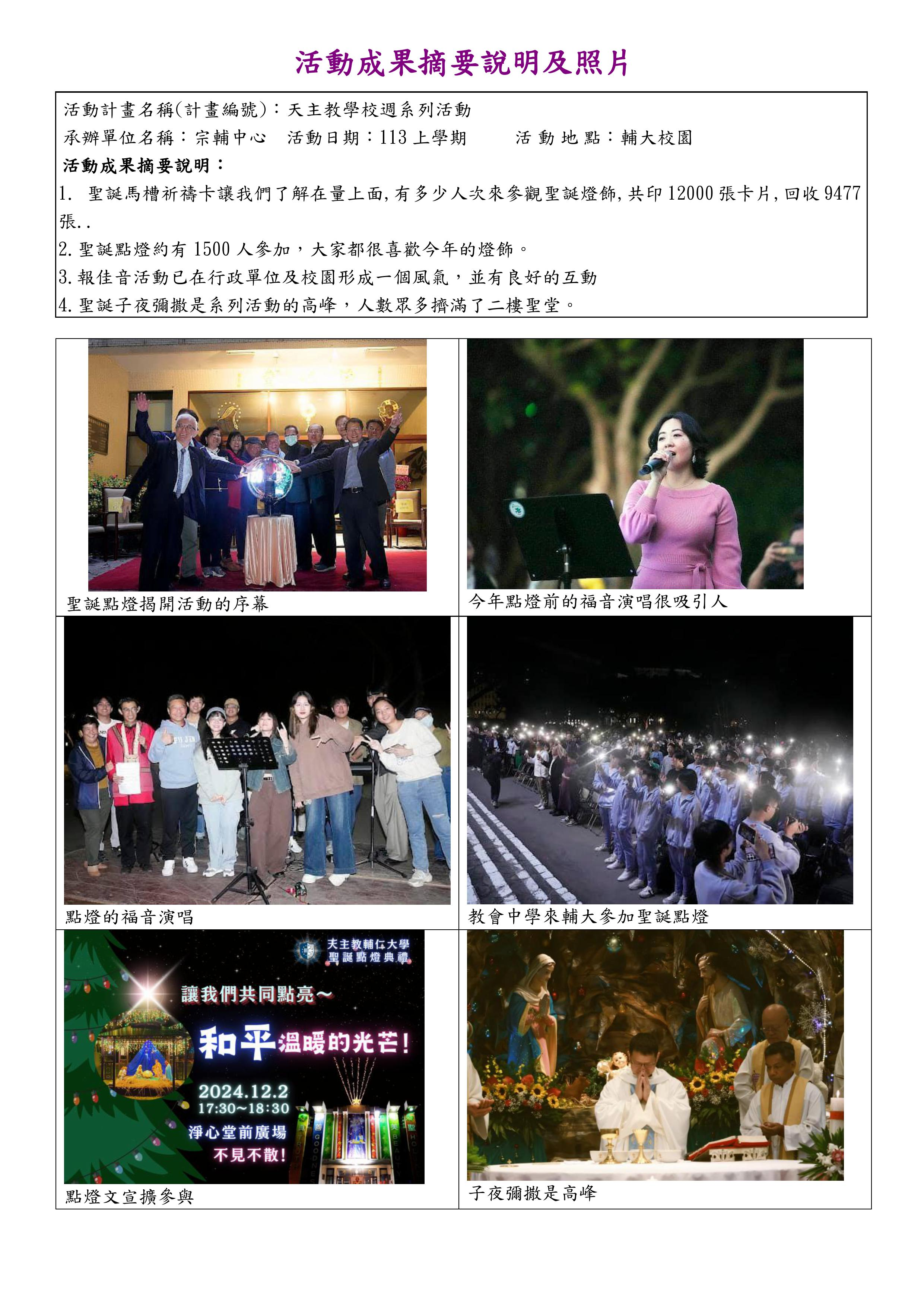 天主教學校週-聖誕系列活動